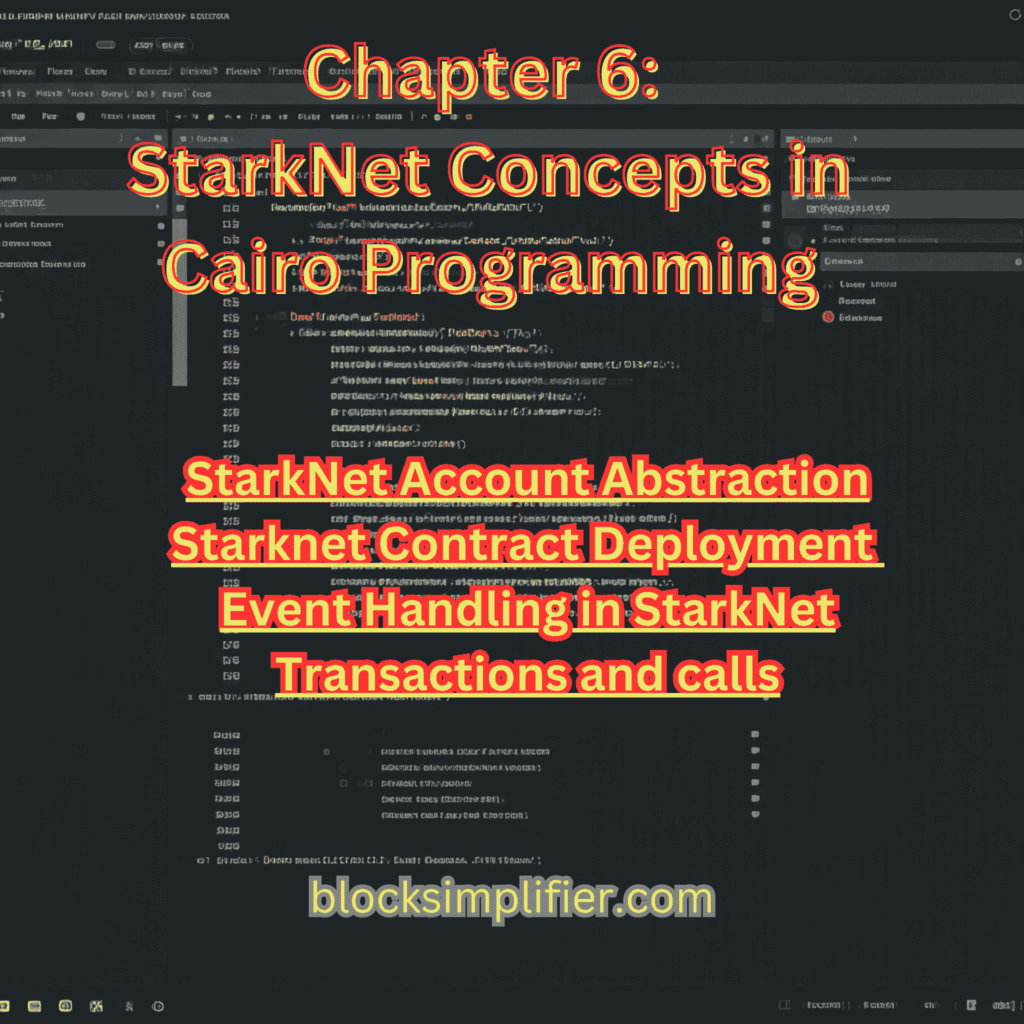 Chapter 6: StarkNet Concepts in Cairo Programming