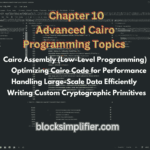 Chapter 10: Advanced Cairo Programming Topics