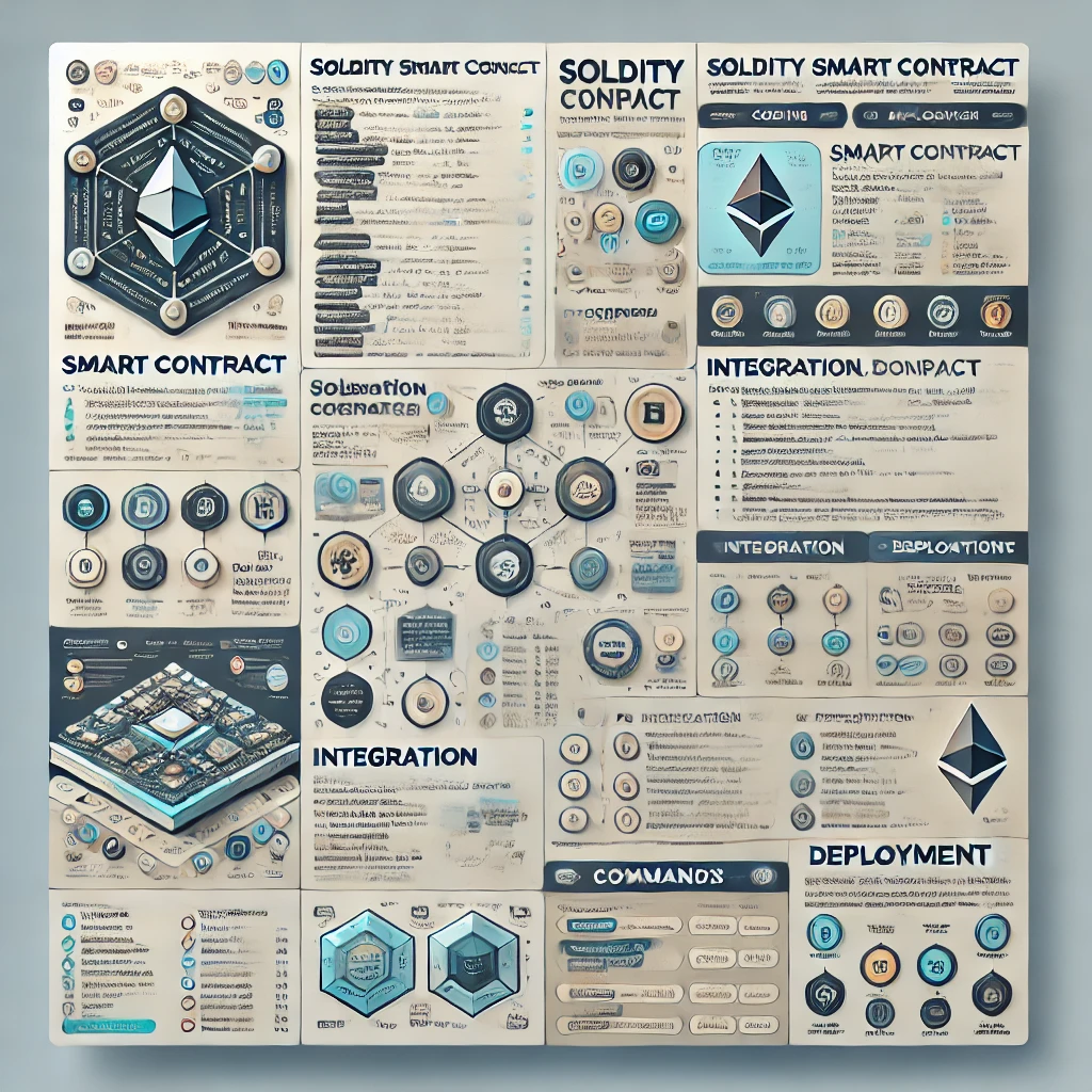 blocksimplifier- Solidity Smart Contract Coding, integration and deployment : Cheat Sheet
