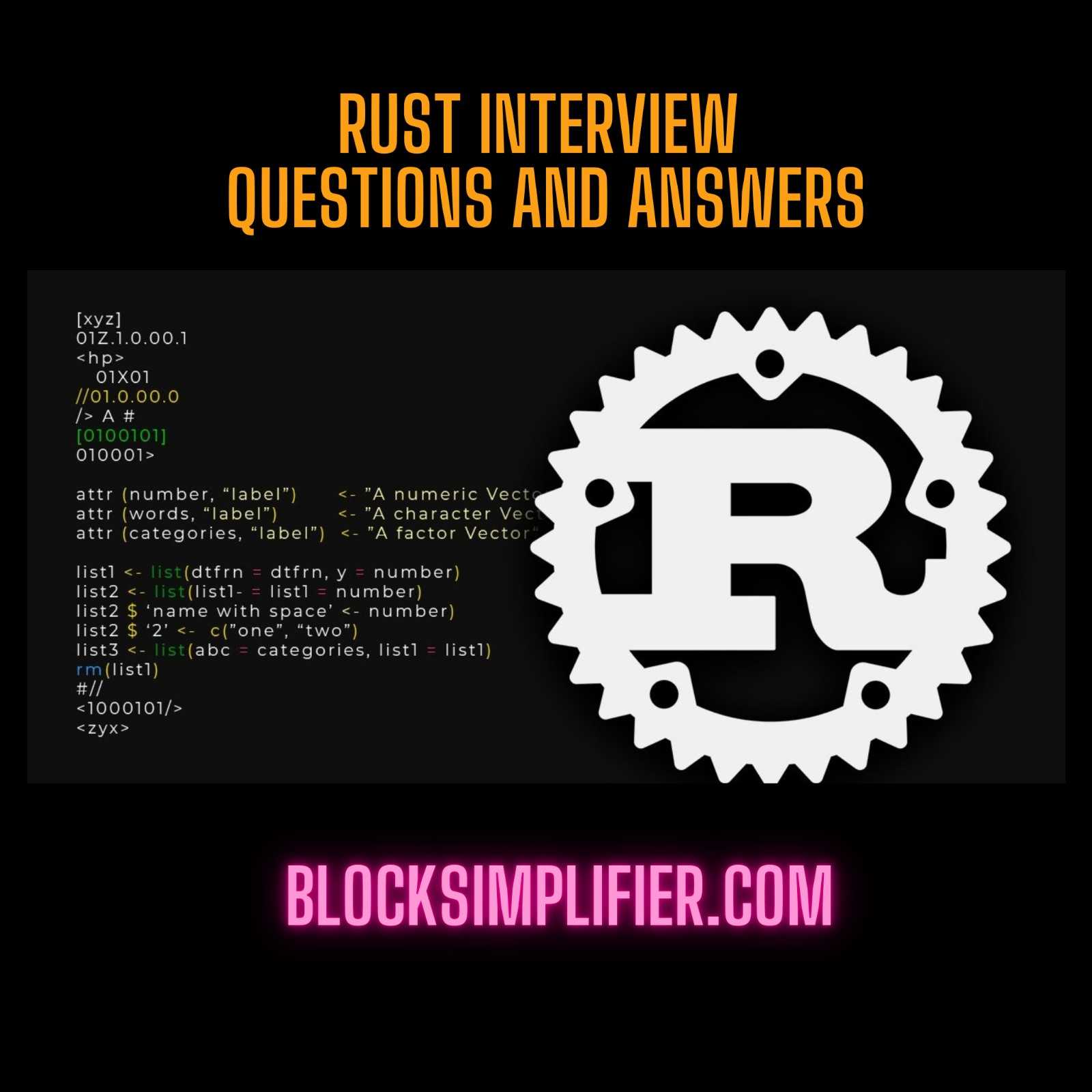 Rust Interview Questions and Answers-blocksimplifier