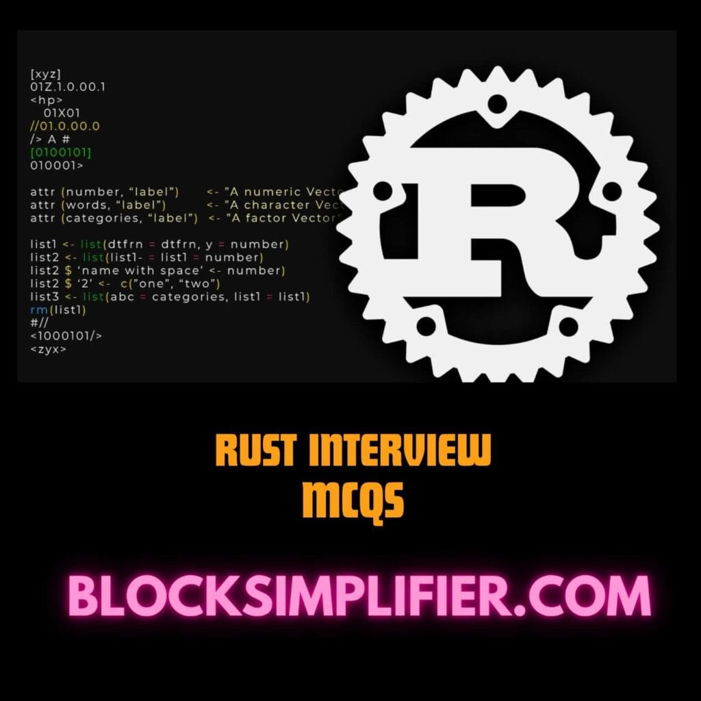 Rust Interview MCQs